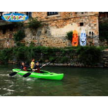 Uso de la familia Kayak chino barato barato de la pesca de la carlinga